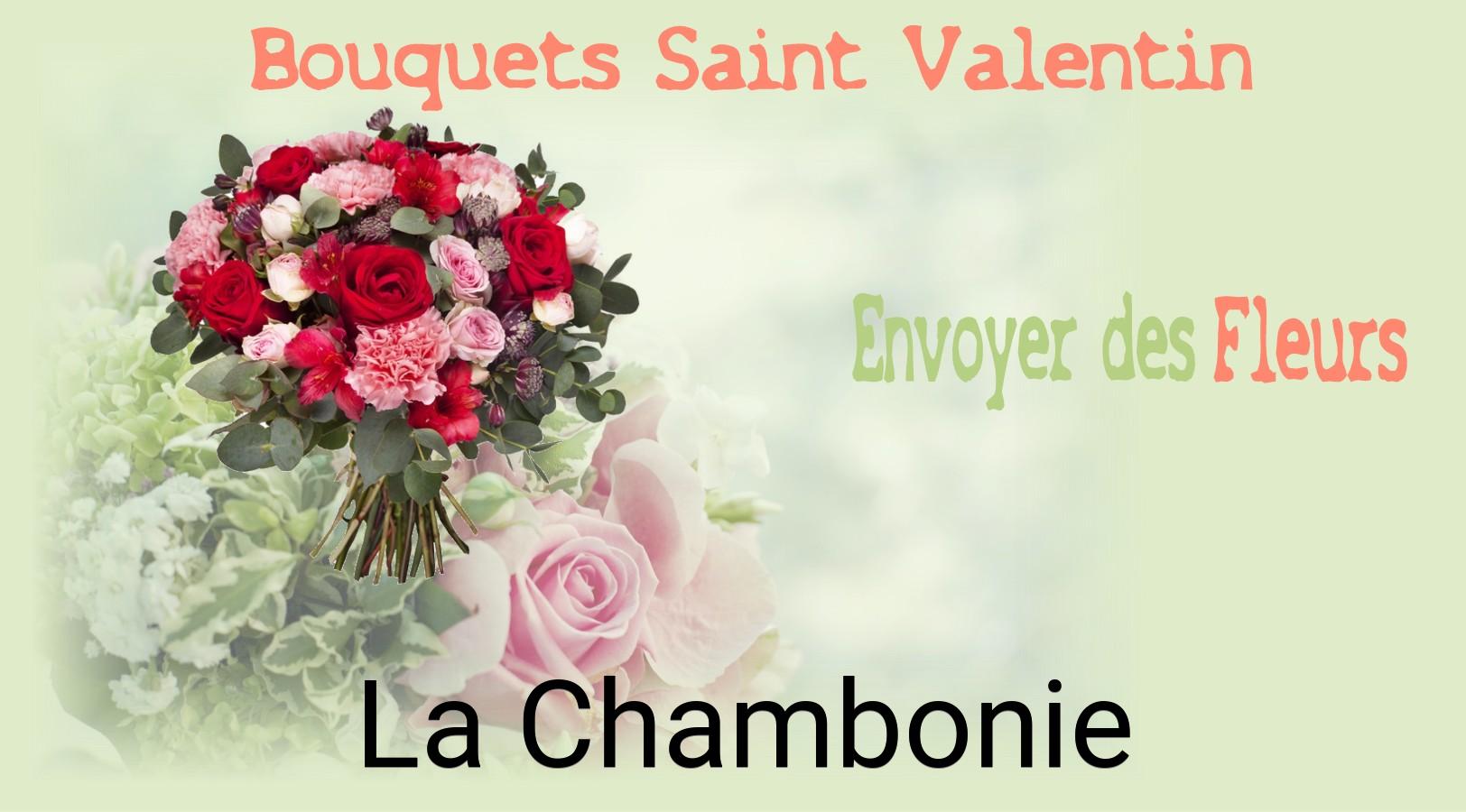 Roses de Saint-Valentin livrées à La Chambonie